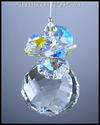 m/w Swarovski Mozart Ball w/ AB Leaves Pineapple S