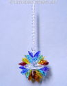 m/w Swarovski Crystal HUGE Chakra Colors LOTUS SUN