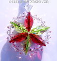 m/w Swarovski Crystal Christmas Colors Star of Lif