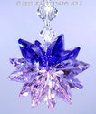 m/w Swarovski Crystal Purple, Violet, Pink Star Su