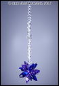 m/w Swarovski Crystal Cobalt Blue and Blue Violet 
