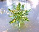 m/w Swarovski Crystal Limited Ed AB Peridot Sun Ca