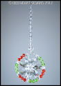 m/w Swarovski Crystal Xmas Colors STAR OF LIFE Sun