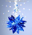 m/w Swarovski Crystal Dk Sapphire Cobalt w/Light S