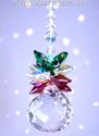 m/w Swarovski 30mm Christmas Pineapple Suncatcher 