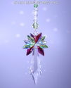 m/w Swarovski Crystal Rare AB Octagons 50mm Christ