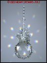 m/w Swarovski Crystal 50mm Ball Huge Pineapple Sun