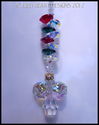 m/w Swarovski AB Hearts Holiday Angel Red Green Su