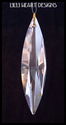 SWAROVSKI 80mm LONG PERFECTLY CUT BEAUTIFUL HANGIN