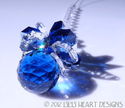 m/w Swarovski 20mm Dark Sapphire Cobalt Ball 8558 