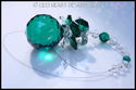 30mm EMERALD GREEN SUNCATCHER Lilli Heart Designs 