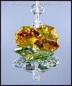 m/w Swarovski Crystal Autumn Leaves Colors Lotus B