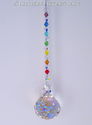 m/w Swarovski 30mm Aurora Mozart w/ Chakra Colors 