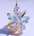 m/w Swarovski Crystal AURORA Tiny Car Charm Star S