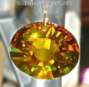  SWAROVSKI CRYSTAL TOPAZ AURORA BOREALIS SUNCATCHE