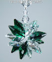 m/w Swarovski Crystal Emerald Green and Clear SunC