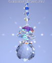 m/w Swarovski Crystal 20mm Aurora MOZART PINEAPLE 