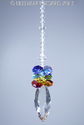 m/w Swarovski 50mm Spiral 7 Healing Chakra Colors 