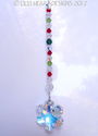 m/w Swarovski Snowflake Ornament Christmas Colors 