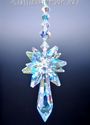 m/w Swarovski AB 40mm Logo Icicle Star Sun Catcher