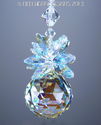 m/w Swarovski Crystal Aurora Borealis Pineapple Su