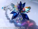 m/w Swarovski Crystal Aurora + Cobalt Blue Star Su