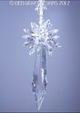 m/w Swarovski Crystal 63mm Icicle + Lily Octagons 
