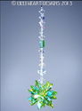 m/w Swarovski Crystal Limited Ed AB Peridot Sun Ca