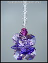 m/w Swarovski Crystal Pink, Purple, Fuchsia Burst 
