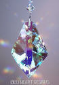  HUGE AB Gothic Drop 63mm m/w Swarovski Crystals S