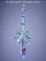 m/w Swarovski AB 40mm Logo Icicle Star Sun Catcher