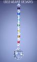 m/w Swarovski 20mm BALL 8558 With Chakra Colors Su