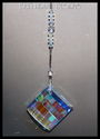 AB Square Crystal m/w Swarovski Crystal Strand Sun