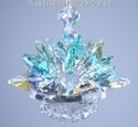 m/w Swarovski Crystal Aqua and AB LOTUS BLOSSOM Su