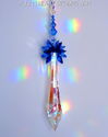 m/w Swarovski Icicle 100mm LONGEST AB Cobalt Blue 