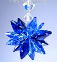 m/w Swarovski Crystal Dk Sapphire Cobalt w/Light S