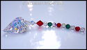 Swarovsk AURORA 27mm Christmas Colors WILD HEART S