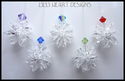 m/w Swarovski Crystal Clear Sunburst Suncatcher w/