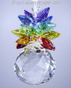 m/w Swarovski Mozart 7 Chakra Colors Pineapple Sun
