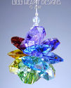 m/with Swarovski Healing Chakra RAINBOW Color SUNC