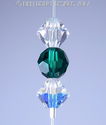 m/w Swarovski Crystal Christmas Colors AB Cluster 