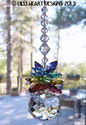 m/w Swarovski Mozart 7 Chakra Colors Pineapple Sun