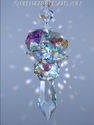 m/w Swarovski AB 40mm Logo Icicle Star Sun Catcher