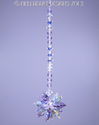 m/w Swarovski Crystal AB + LT. AMETHYST OCTAGONS S