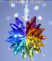 m/with Swarovski Healing Chakra RAINBOW Color SUNC