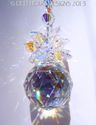 m/w Swarovski Crystal Aurora Borealis Pineapple Su