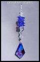 50mm Swarovsk Crystal RARE Discontinued Blue Viole