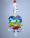 m/w Swarovski AB Rare Chakra Colors Lotus Blossom 