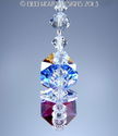 m/w Swarovski Crystal Made in America Flag Star Su