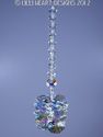 m/w Swarovski Crystal Clear + AB Octagon Sunburst 